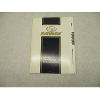 214650 1999 Evinrude Outboard Owner's Operation Manual Electric Remote Foot Control