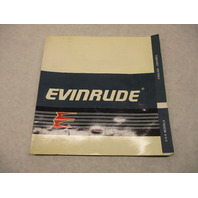 210594 1986 Evinrude Outboard Owner's Operator Manual 5 6 8 HP Models