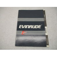 211198 Evinrude Outboard Owner's Operation Manual 60-70 HP 1988