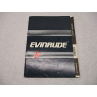 211198 Evinrude Outboard Owner's Operation Manual 60 & 70 HP 1988
