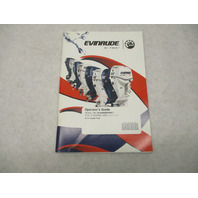 216067 BRP Evinrude E-TEC Owner's Operator Guide Manual 15 HO 25/30 HP 2012