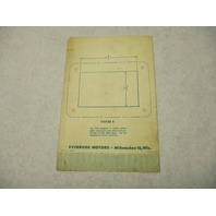 203667 Evinrude Electric 25 Big Twin Starting Installation & Instructions Guide