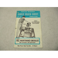Vintage Popular Mechanics Marine Dealer Digest Fall 1963 Premiere Editon Magazine