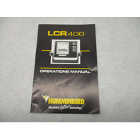 530239-1 1989 Humminbird LCR400 Fishfinder Operations Manual
