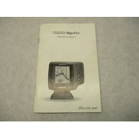 530592-1 1996 Humminbird Wide Optic Sonar Fishfinder Operations Manual OEM