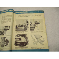MMS-40M3 1950 Martin 40 Outboard Owner Operation Manual & Partls List Series B3