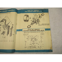 MMS-40M3 1950 Martin 40 Outboard Owner Operation Manual & Partls List Series B3