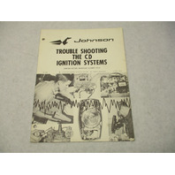 JS-4343 1967-69 Johnson 55-115HP Outboard Trouble Shooting CD Ignition Systems