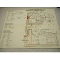 OMC Evinrude Johnson Wiring Diagram Remote Electric Start 90-110COMM 150-175 HP