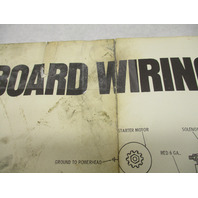 1970 OMC Evinrude & Johnson Outboard Wiring Diagrams 60 85 115 Hp w/Alternator