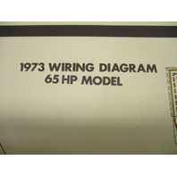 1973 OMC Evinrude & Johnson Outboard Wiring Diagrams 50 65 85 115 135 HP Models