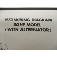 1973 OMC Evinrude & Johnson Outboard Wiring Diagrams 50 65 85 115 135 HP Models