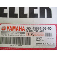 6G5-45974-03-00 Yamaha Outboard Painted SS 3 blade  13 3/4 X 19 Pitch "M" Prop