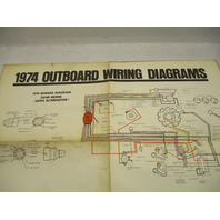 1974 OMC Evinrude & Johnson Outboard Wiring Diagrams 50 70 85 115 135 HP Models