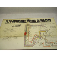 1976 Evinrude & Johnson Outboard Wiring Diagrams 85-200 Hp Models w/Alternator