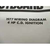 1977 OMC Evinrude & Johnson Outboard Wiring Diagrams 4-15 Hp Models
