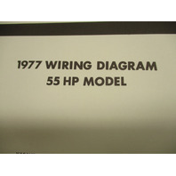 1977 OMC Evinrude & Johnson Outboard Wiring Diagrams 25-75 Hp Models