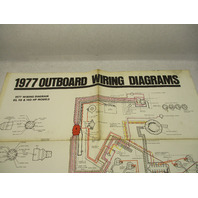 1977 OMC Evinrude & Johnson Outboard Wiring Diagrams 85-200 Hp Models