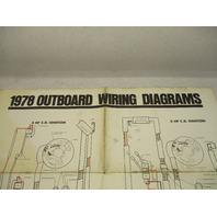 1978 OMC Evinrude & Johnson Outboard Wiring Diagrams 4-6Hp CD Ignition 9.9-15HP