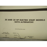 1978 OMC Evinrude & Johnson Outboard Wiring Diagrams 25 35 55 HP