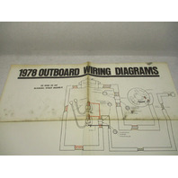 1978 OMC Evinrude & Johnson Outboard Wiring Diagrams 25 35 55 HP