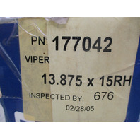 177042 13.875 X 15P VIPER SS Prop JOHNSON/EVINRUDE 40-140HP 13 Spline 4 1/4" Hub