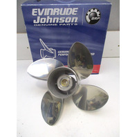 763965 13.25" X 15P Rogue SS Prop Evinrude Johnson 40-140Hp 4.25" Hub 13 Spline