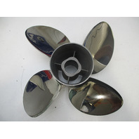 763938 14 1/4 x 17P TBX Hub Kit 4 Blade SS Cyclone RH Prop Evinrude Johnson V6