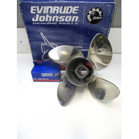 763946 14 x 21P TBX Hub Kit 4 Blade SS Cyclone RH Prop Evinrude Johnson V6