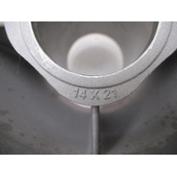 763946 14 x 21P TBX Hub Kit 4 Blade SS Cyclone RH Prop Evinrude Johnson V6