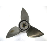 FP476 12.75 x 21P SS Prop Chrysler Force 70-140 HP Outboard Non-Thru Hub Exhaust