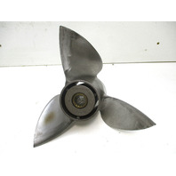 FP476 12.75 x 21P SS Prop Chrysler Force 70-140 HP Outboard Non-Thru Hub Exhaust