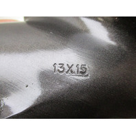 FPS519 13 x 15P Alum Prop Chrysler Force 70-140 HP Outboard Non-Thru Hub Exhaust