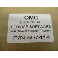 507414 OMC Diagnostic Software & User's Guide Kit for FICHT V4 V6 Outboards 1998