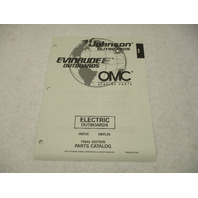 438687 OMC Evinrude Johnson Electric Outboard Parts Catalog 1997 Final Ed