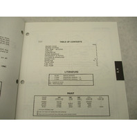 438689 OMC Evinrude Johnson 3-4 HP Outboard Parts Catalog 1997 Final Edition