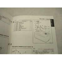 438693 OMC Evinrude Johnson 8-9.9 HP 4-Stroke Outboard Parts Catalog 1997 Final