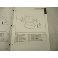 438699 OMC Evinrude Johnson 25-30 HP TE Outboard Parts Catalog 1997 Final Edition