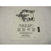 438697 OMC Evinrude Johnson 20-30 HP 18 JET Outboard Parts Catalog 1997 Final