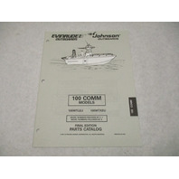 438870 OMC Evinrude Johnson 100 COMM Outboard Parts Catalog 1997 Final Ed