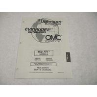 438719 OMC Evinrude Johnson 150 FFI Outboard Parts Catalog 1997 Final Ed