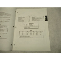 438722 OMC Evinrude Johnson 200-225 HP Outboard Parts Catalog 1997 Final Edition