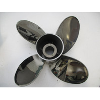 825934A47 13.75 x 21 Pitch 4 Blade SS Trophy Plus Propeller for Mercury Outboard