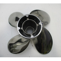 825934A47 13.75 x 21 Pitch 4 Blade SS Trophy Plus Propeller for Mercury Outboard