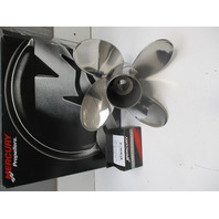 825934A47 13.75 x 21 Pitch 4 Blade SS Trophy Plus Propeller for Mercury Outboard GBP006594