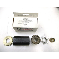 16543A45  14 X 19P LH Counter Rotation Mercury Laser II SS Prop 4 3/4 Gearcase
