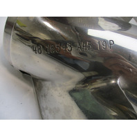 16543A45  14 X 19P LH Counter Rotation Mercury Laser II SS Prop 4 3/4 Gearcase