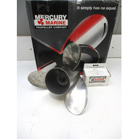 16543A45  14 X 19P LH Counter Rotation Mercury Laser II SS Prop 4 3/4 Gearcase GBP006597