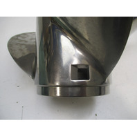 16543A45  14 X 19P LH Counter Rotation Mercury Laser II SS Prop 4 3/4 Gearcase