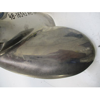 16543A45  14 X 19P LH Counter Rotation Mercury Laser II SS Prop 4 3/4 Gearcase